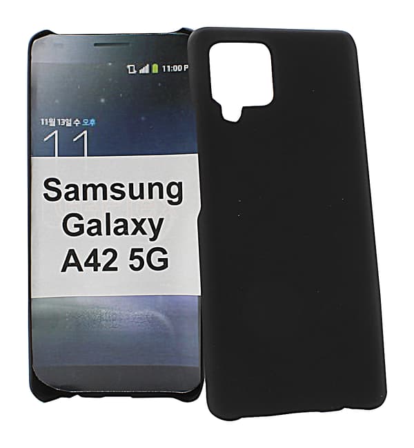 Hardcase Samsung Galaxy A42 5G (Svart) Lila