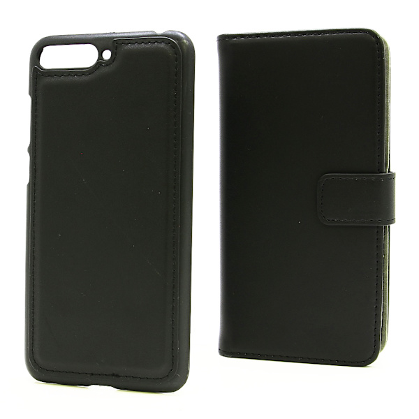 Skimblocker Magnet Wallet Huawei Y6 2018 Svart