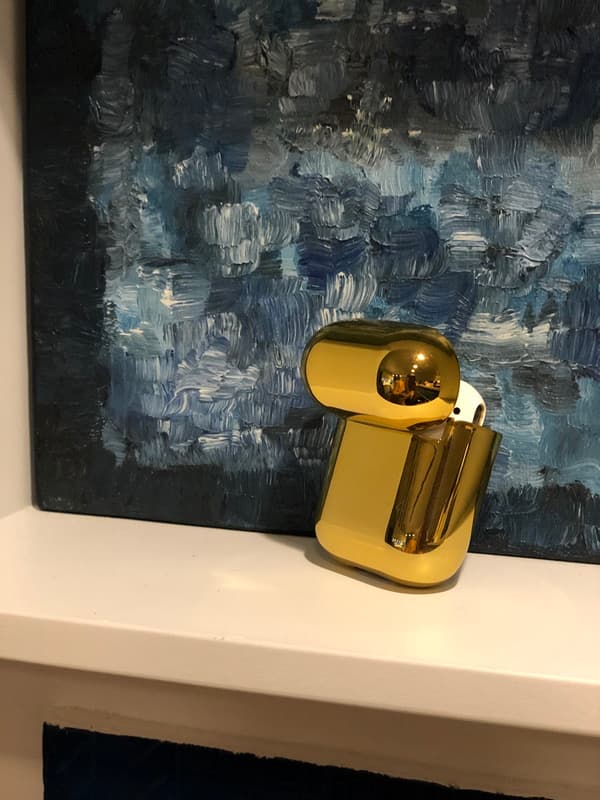 Apple AirPods Metallic Case Guld