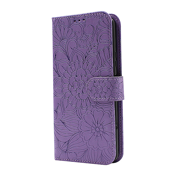 Flower Standcase Wallet Sony Xperia 10 IV 5G (XQ-CC54) Ljusrosa
