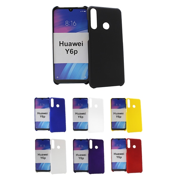 Hardcase Huawei Y6p (Svart) Röd