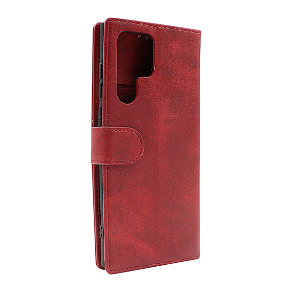 Zipper Standcase Wallet Samsung Galaxy S22 Ultra 5G Aqua