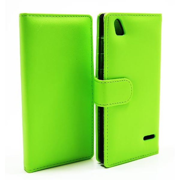 Plånboksfodral ZTE Blade Vec 4G Grön