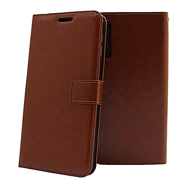 Crazy Horse Wallet Samsung Galaxy A7 2018 (A750FN/DS) Brun