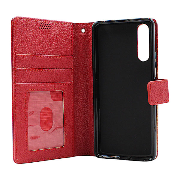 New Standcase Wallet Sony Xperia 10 IV 5G (XQ-CC54) Ljusblå