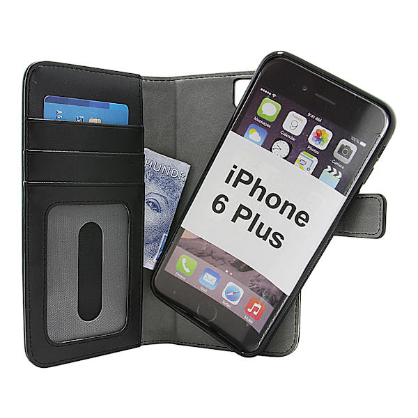 Skimblocker Magnet Wallet iPhone 6 Plus/6s Plus Svart