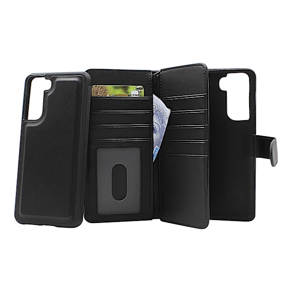 Skimblocker XL Magnet Fodral Samsung Galaxy S21 5G (G991B) Svart