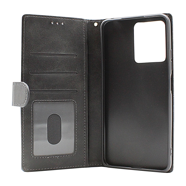 Zipper Standcase Wallet Xiaomi Redmi Note 12 Svart