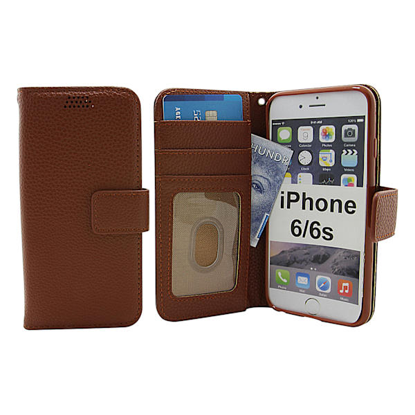 New Standcase Wallet iPhone 6/6s Brun