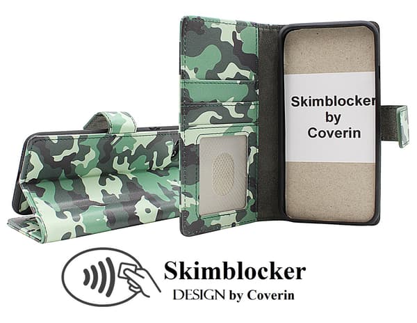 Skimblocker Motorola Moto E14 Plånboksfodral Design