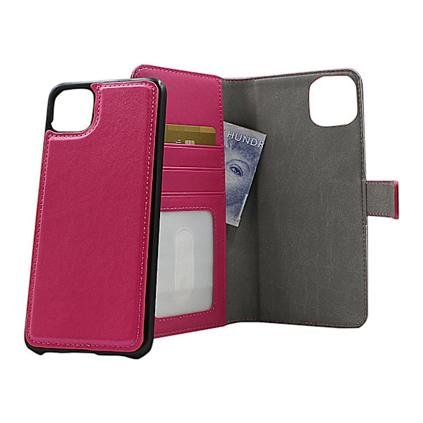 Skimblocker Magnet Fodral Samsung Galaxy A22 5G (SM-A226B) Hotpink