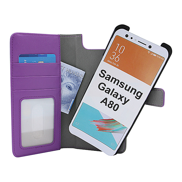 Skimblocker Magnet Wallet Samsung Galaxy A80 (A805F/DS) Lila