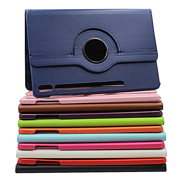 360 Fodral Samsung Galaxy Tab S7+ 12.4 (T970/T976) (Svart) Marinblå