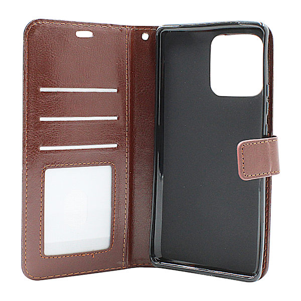Crazy Horse Wallet Motorola Edge 40 Pro 5G Grön
