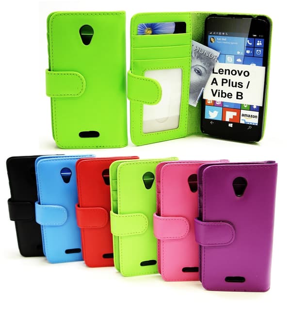 Plånboksfodral Lenovo A Plus (A1010a20) Ljusblå