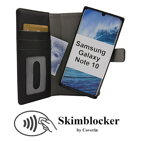 Skimblocker Magnet Wallet Samsung Galaxy Note 10 (N970F/DS)