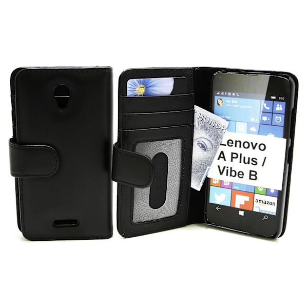 Plånboksfodral Lenovo A Plus (A1010a20) Svart