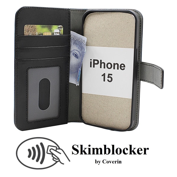 Skimblocker Magnet Fodral iPhone 15