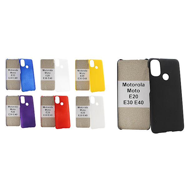 Hardcase Motorola Moto E20 / E30 / E40 Svart