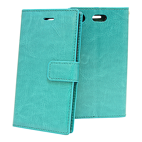 Crazy Horse Wallet Sony Xperia XZ1 Compact (G8441) Turkos