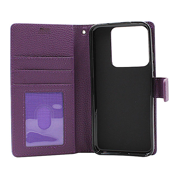 New Standcase Wallet Xiaomi 14 5G Ljusblå
