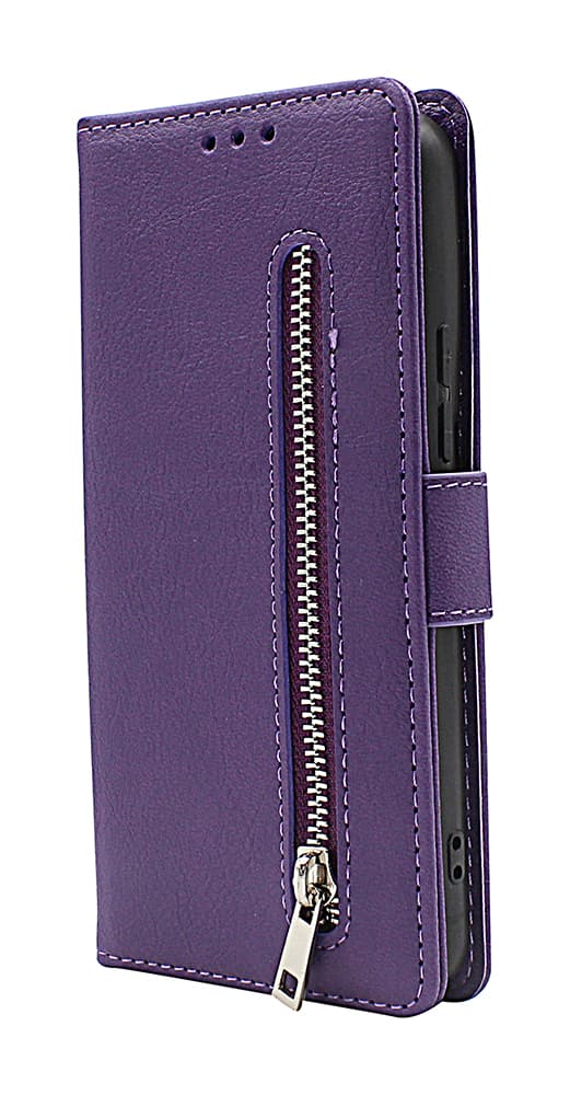 Zipper Standcase Wallet Samsung Galaxy S22 5G Aqua