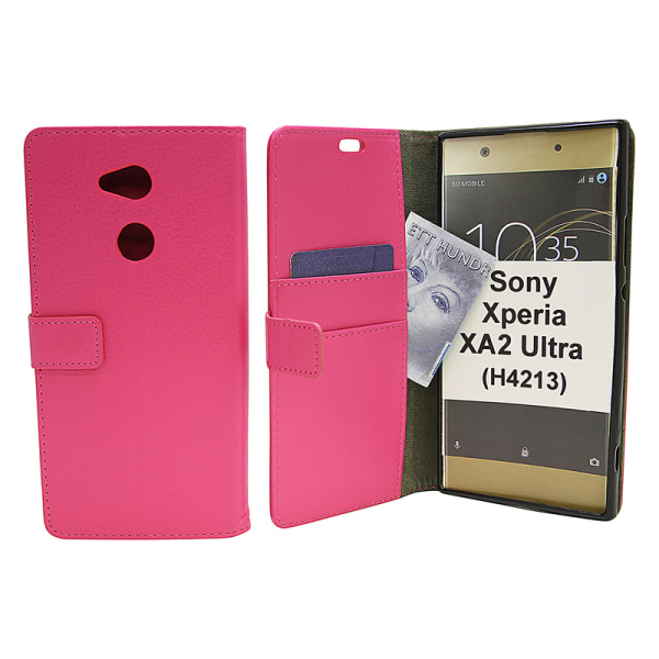 Standcase Wallet Sony Xperia XA2 Ultra (H3213 / H4213) Svart
