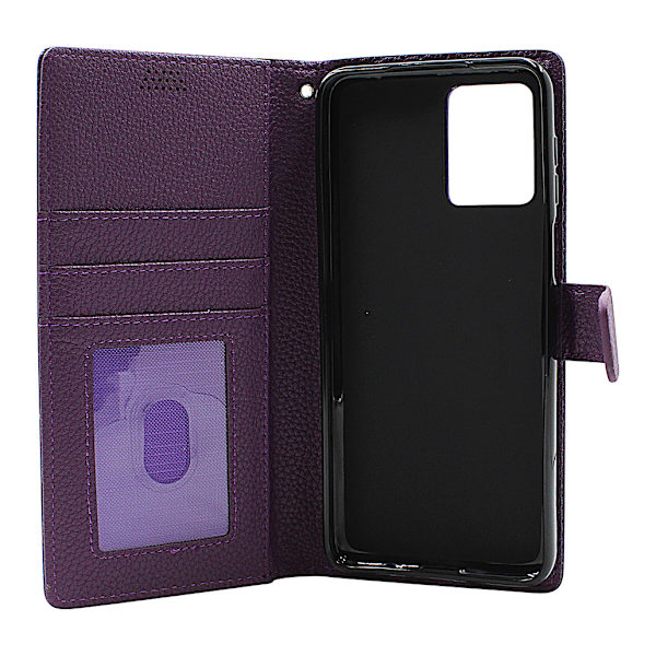 New Standcase Wallet Motorola Moto G54 5G Lila