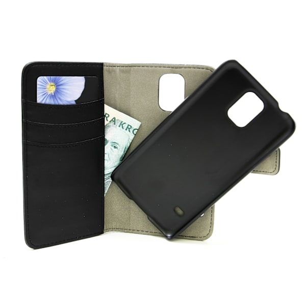 Skimblocker Magnet Wallet Samsung Galaxy S5 / S5 Neo Svart