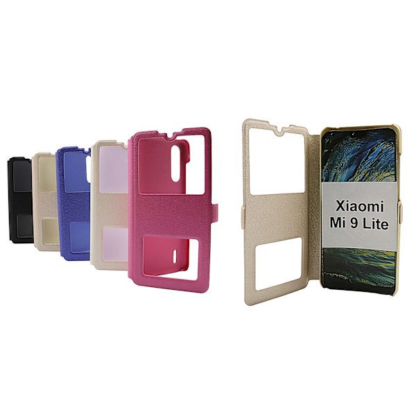 Flipcase Xiaomi Mi 9 Lite Svart