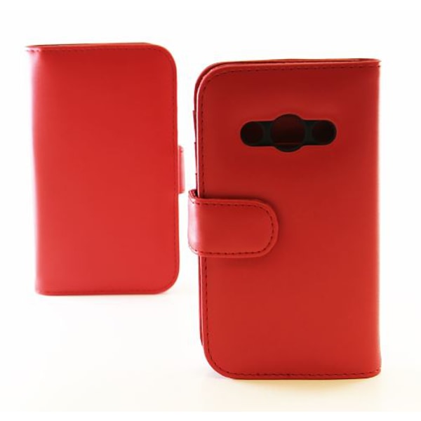 Skimblocker Plånboksfodral Samsung Galaxy Xcover 3 Röd