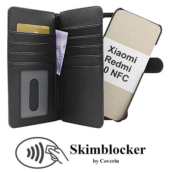 Skimblocker XL Magnet Fodral Xiaomi Redmi 10 NFC