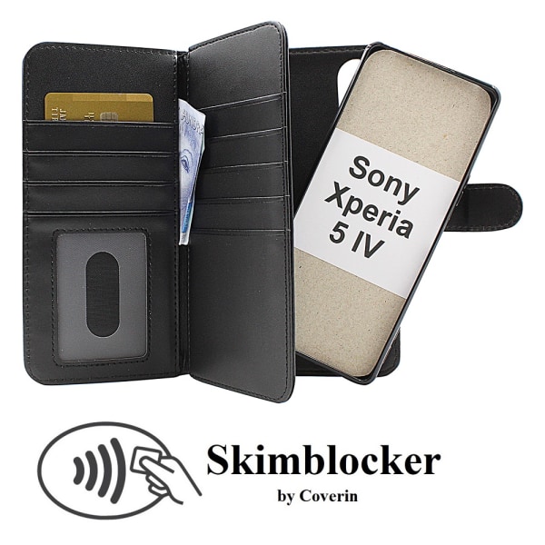Skimblocker XL Magnet Fodral Sony Xperia 5 IV 5G