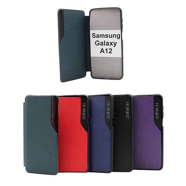 Smart Flip Cover Samsung Galaxy A12 (A125F/DS) Ljusrosa