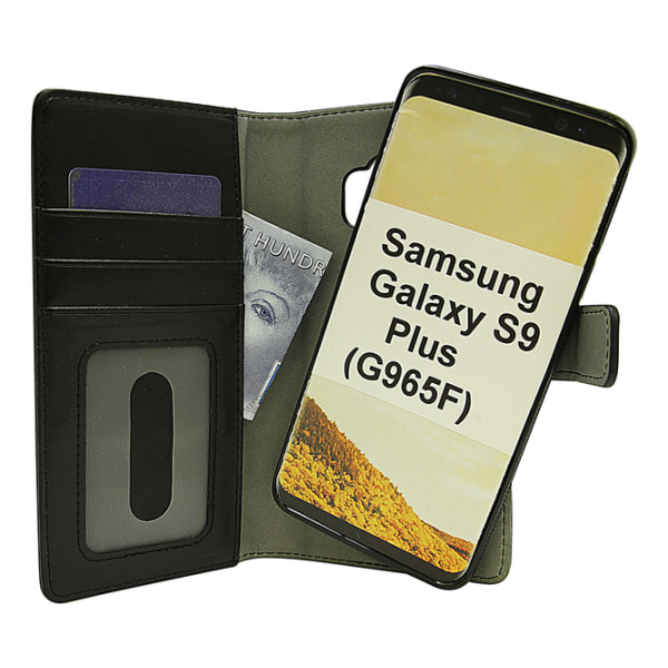 Magnet Wallet Samsung Galaxy S9 Plus (G965F) Röd