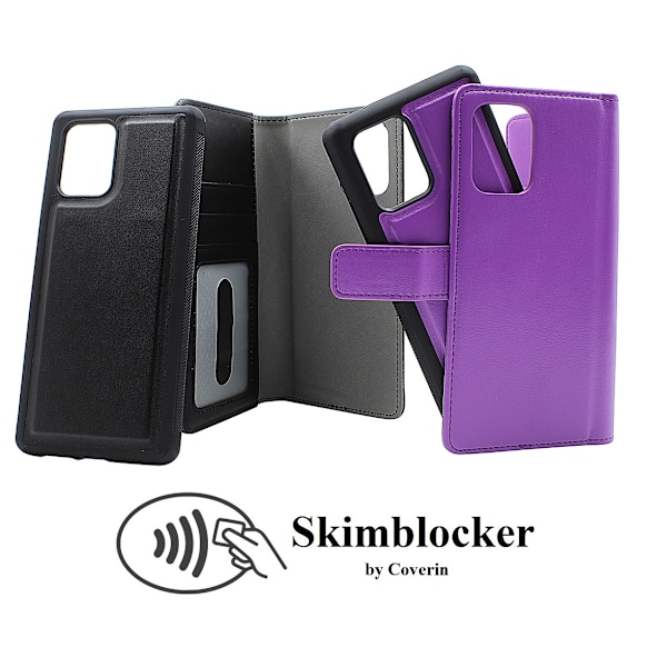 Skimblocker Magnet Wallet Samsung Galaxy S10 Lite (G770F) Lila