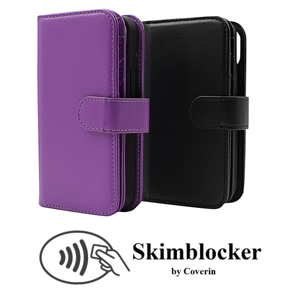 Skimblocker XL Magnet Fodral iPhone 13 Mini (5.4) Svart