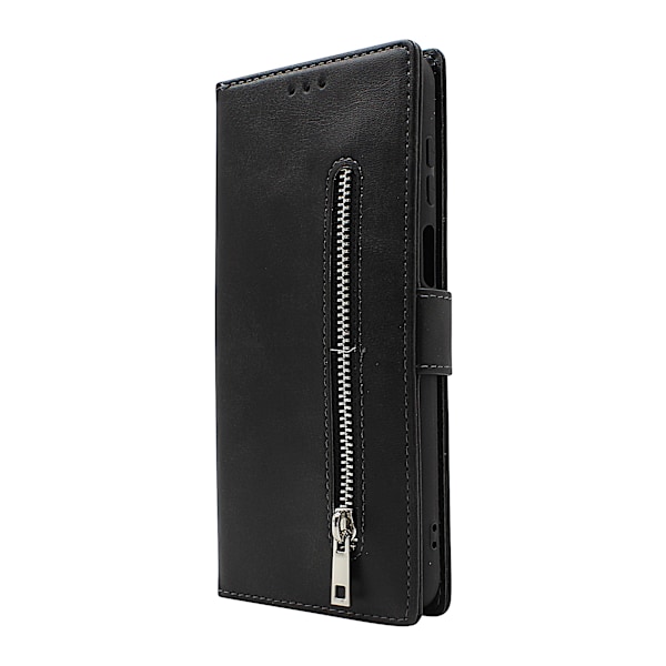 Zipper Standcase Wallet Motorola Moto G22 Brun