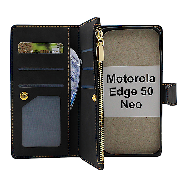 XL Standcase Lyxfodral Motorola Edge 50 Neo Lila