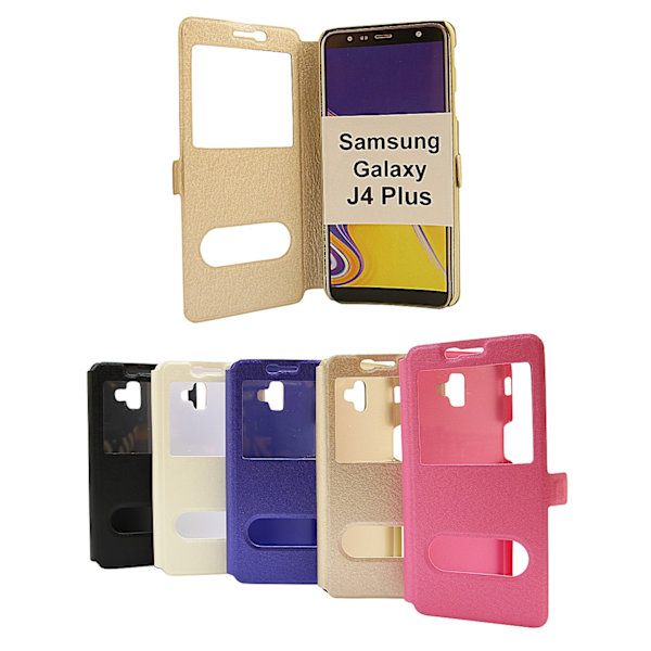 Flipcase Samsung Galaxy J4 Plus (J415FN/DS) Hotpink
