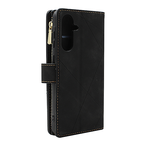 XL Samsung Galaxy A36 Lyx Plånboksfodral Vinröd