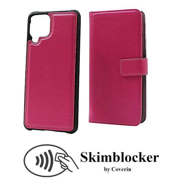 Skimblocker Magnet Fodral Samsung Galaxy A22 (SM-A225F/DS) Svart