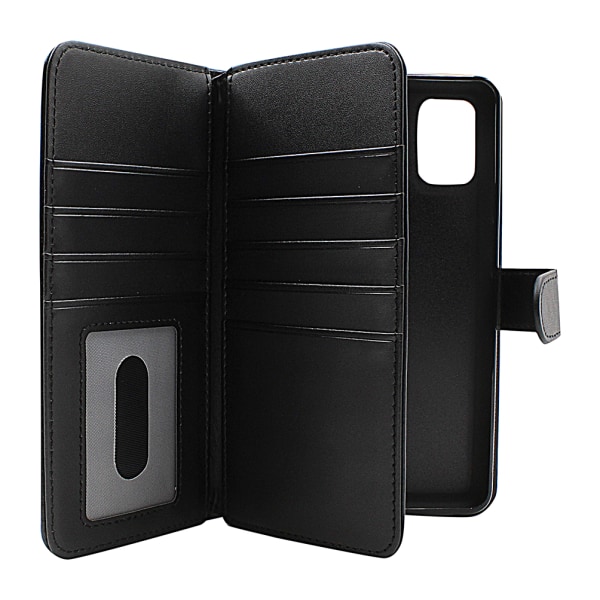 Skimblocker XL Magnet Wallet Samsung Galaxy A51 (A515F/DS) Svart