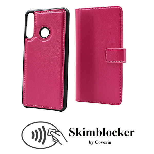Skimblocker Magnet Fodral Huawei Y6p Svart