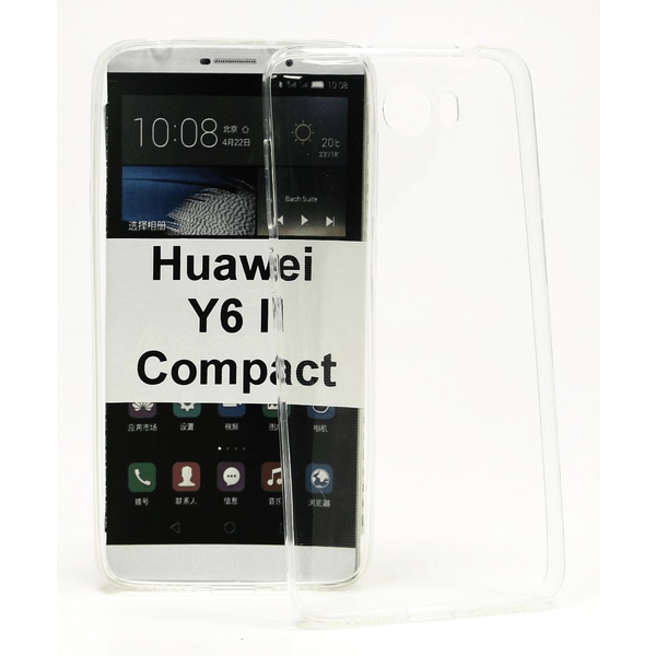 Ultra Thin TPU skal Huawei Y6 II Compact (LYO-L21) 4c3c | Fyndiq