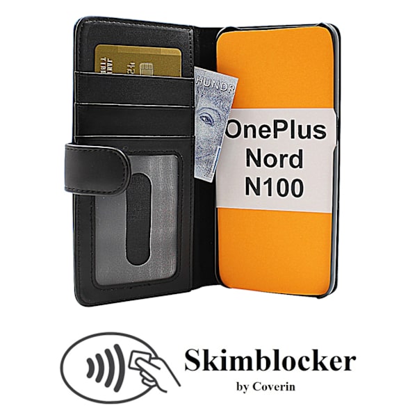 Skimblocker Plånboksfodral OnePlus Nord N100