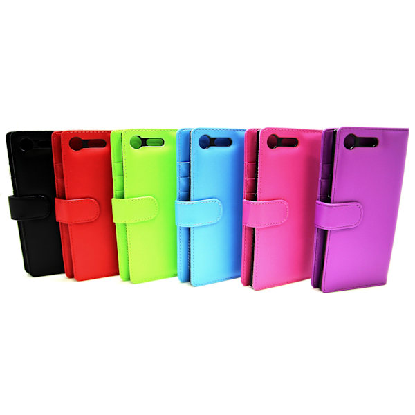Plånboksfodral Sony Xperia XZ Premium (G8141) Hotpink