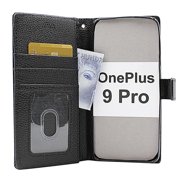 New Standcase Wallet OnePlus 9 Pro Röd