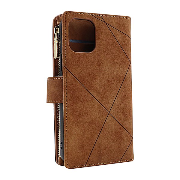 XL Standcase Lyxfodral iPhone 12 / 12 Pro (6.1) Svart