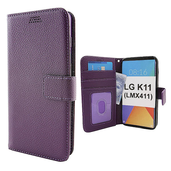 New Standcase Wallet LG K11 (LMX410) Lila